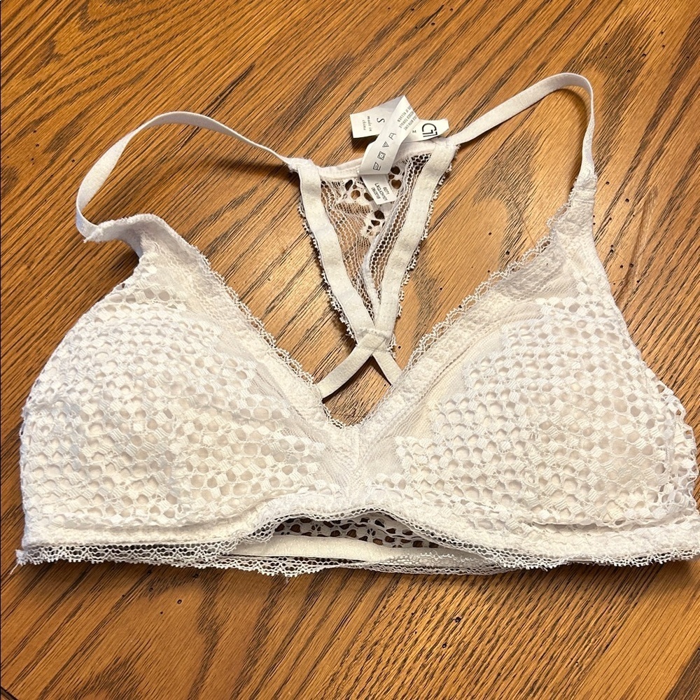 Aero Ivory Lace Bralette